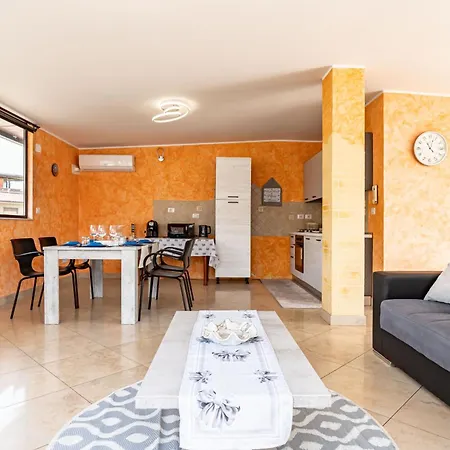 With Terrace In Apartment Aci Catena