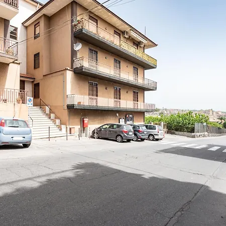 With Terrace In Apartment Aci Catena